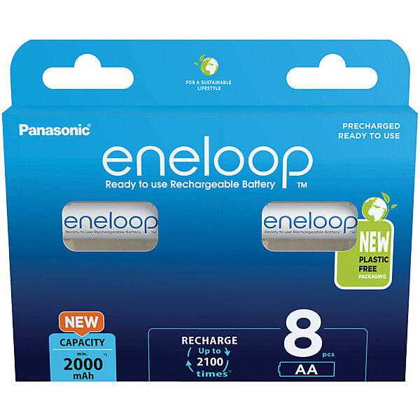Hückmann Akku Mignon AA eneloop 2000mAh BK-3MCDE/8BE(VE8)